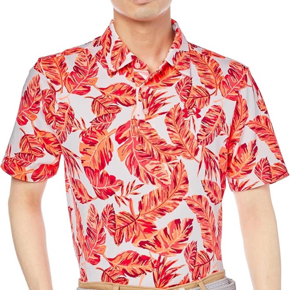 Under Armour Men's Playoff 2.0 Golf Polo Tropical
